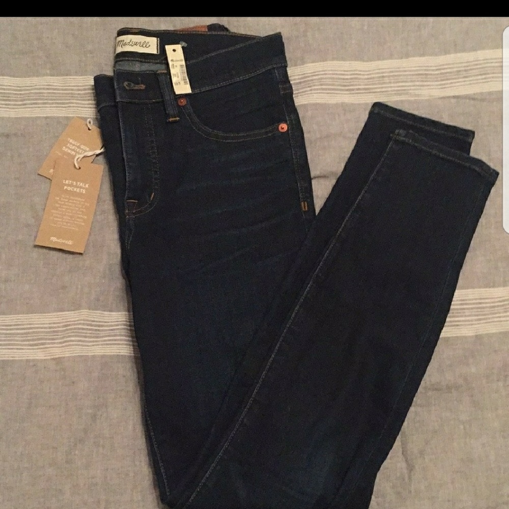 NWOT Madewell High Rise Skinny Jeans